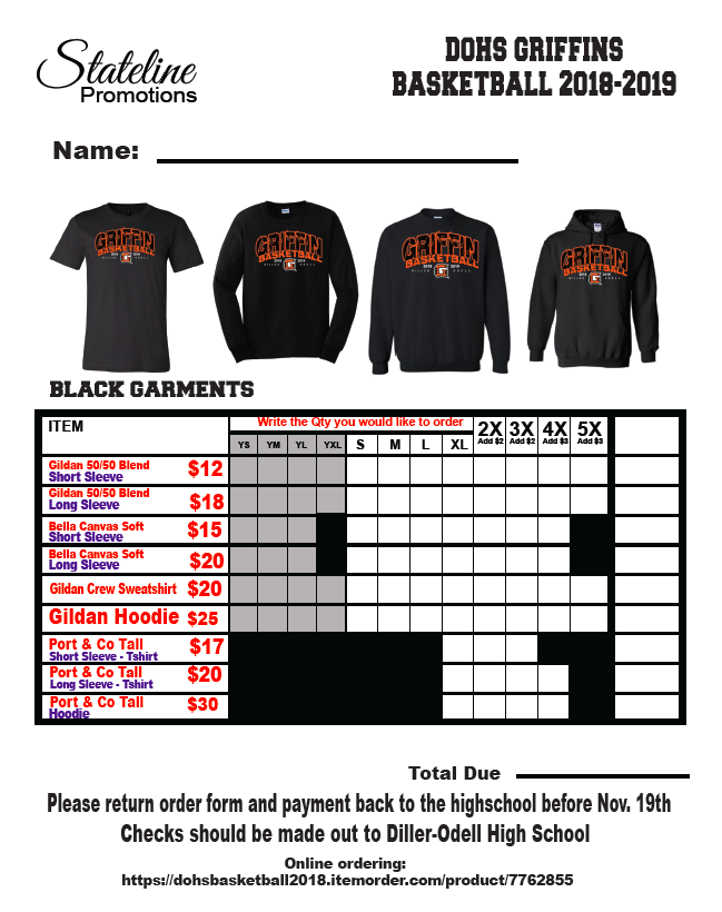 DillerOdell Basketball Gear Now Available